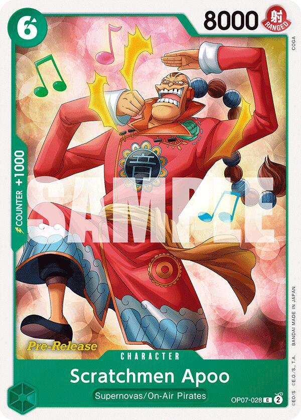 Scratchmen Apoo - Common - One Piece Card Game