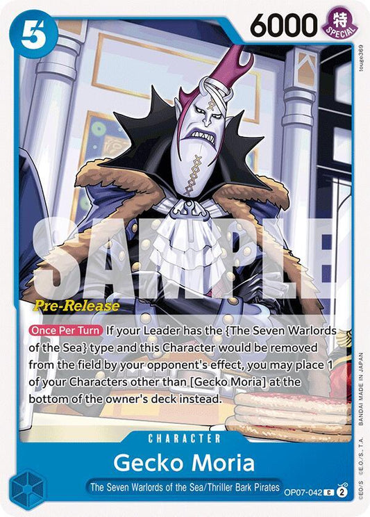 Gecko Moria (042) - Common - One Piece Card Game