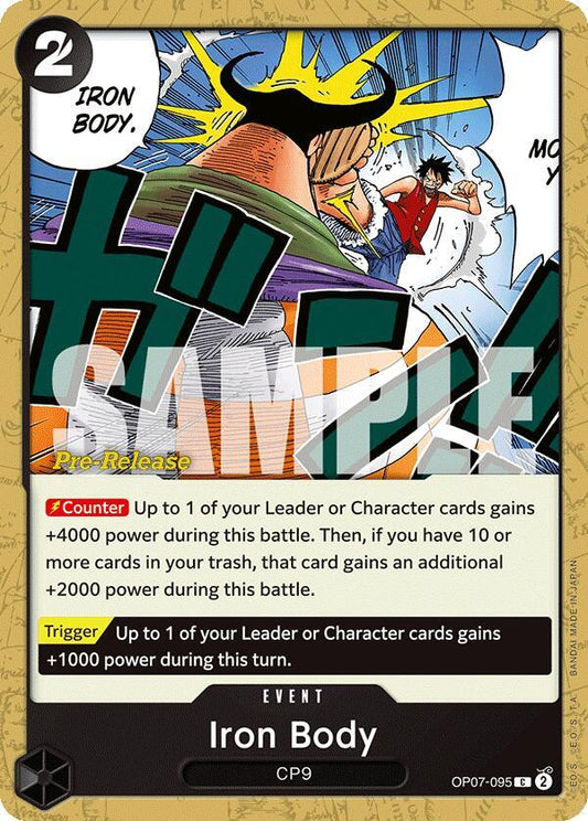 Iron Body - Common - One Piece Card Game