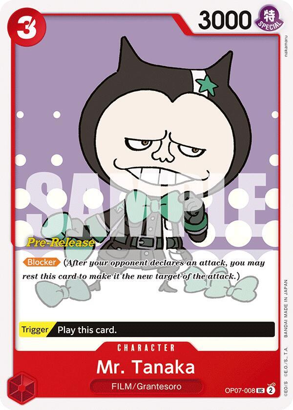 Mr. Tanaka - Uncommon - One Piece Card Game