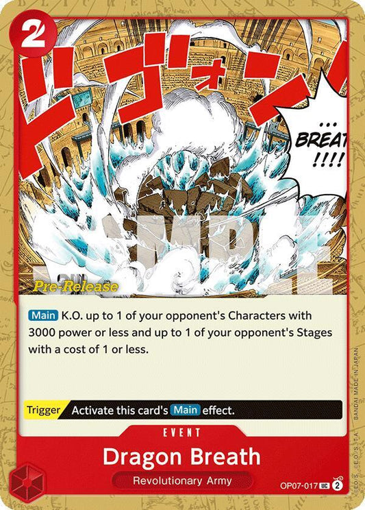 Dragon Breath - Uncommon - One Piece Card Game