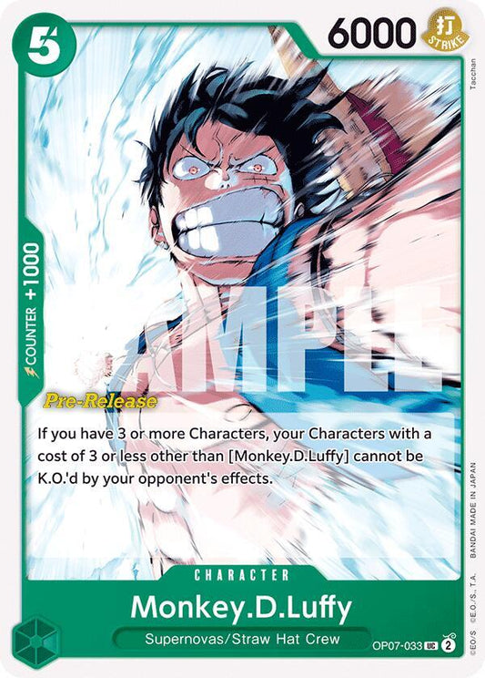 Monkey.D.Luffy (033) - Uncommon - One Piece Card Game