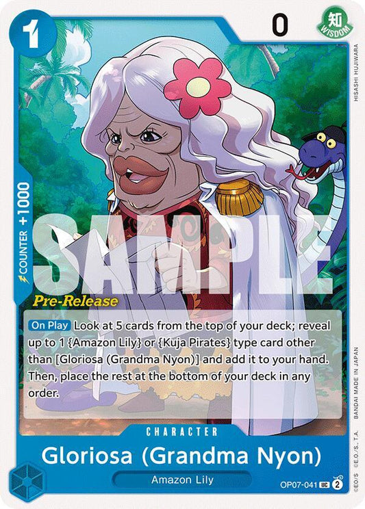 Gloriosa (Grandma Nyon) - Uncommon - One Piece Card Game