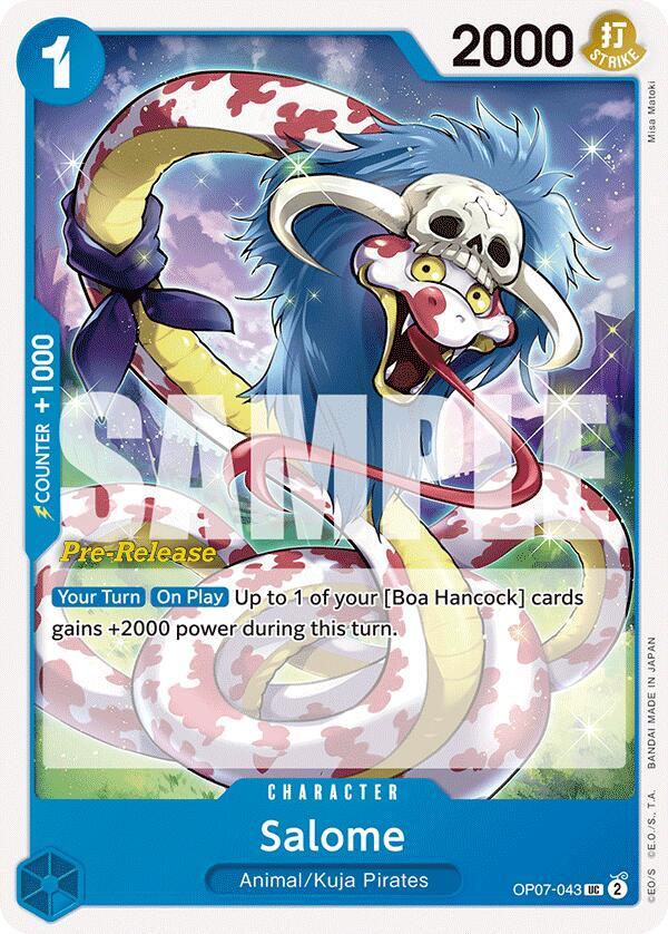 Salome - Uncommon - One Piece Card Game