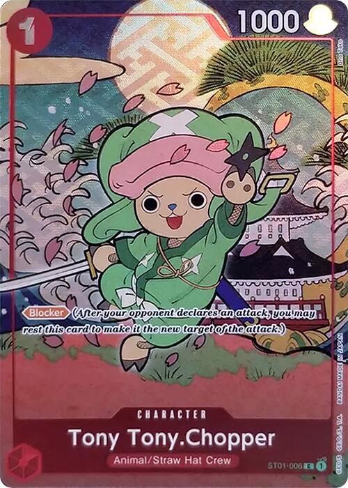 Tony Tony.Chopper (English Version 1st Anniversary Set) - Common - One Piece Card Game