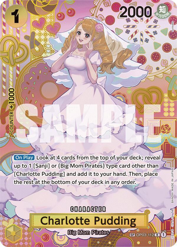 Charlotte Pudding (SP) - Rare - One Piece Card Game