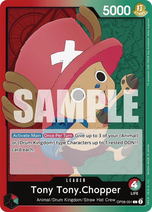 Tony Tony.Chopper (001) (Leader) - One Piece TCG