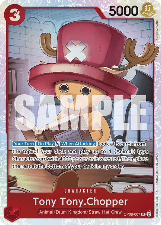 Tony Tony.Chopper (007) - Super Rare - One Piece Card Game