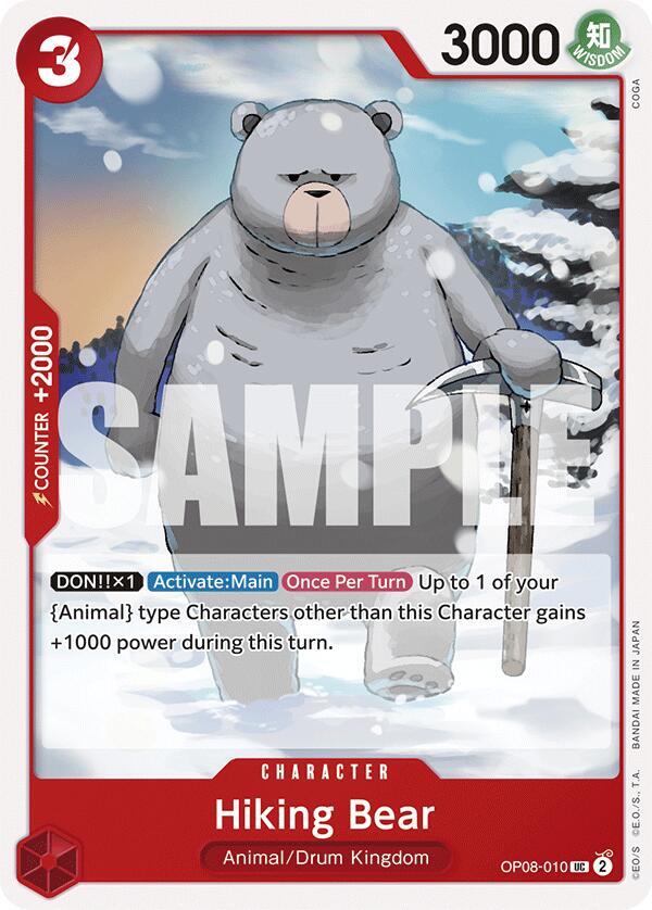 Hiking Bear (Uncommon) - One Piece TCG