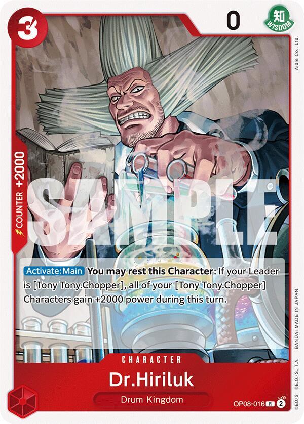 Dr.Hiriluk (Rare) - One Piece TCG