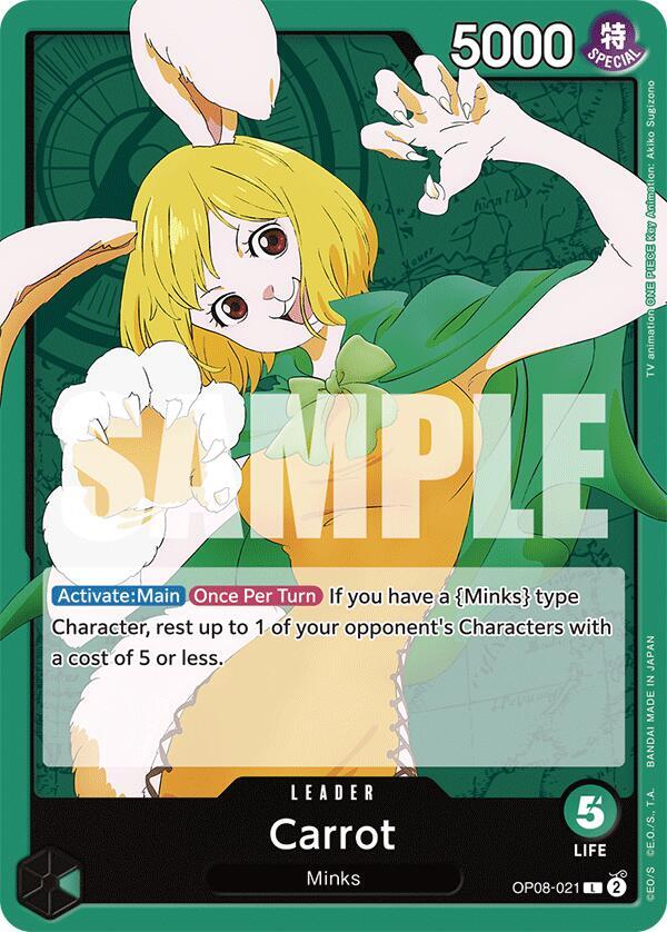 Carrot (021) - Leader - One Piece Card Game