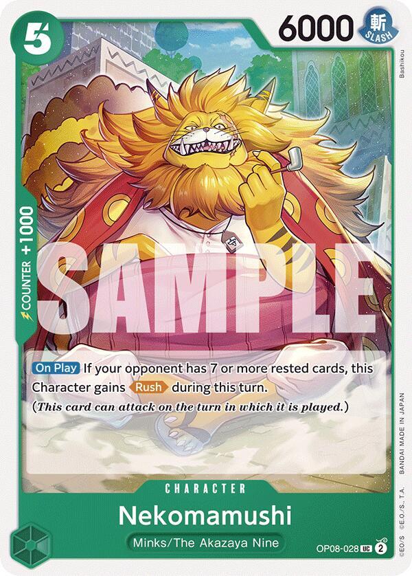 Nekomamushi (Uncommon) - One Piece TCG