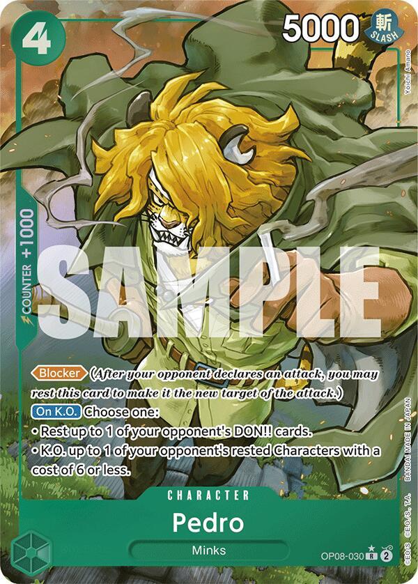 Pedro (Parallel) (Rare) - One Piece TCG