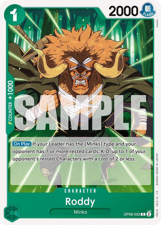 Roddy (Common) - One Piece TCG