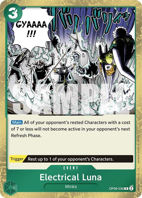 Electrical Luna (Rare) - One Piece TCG