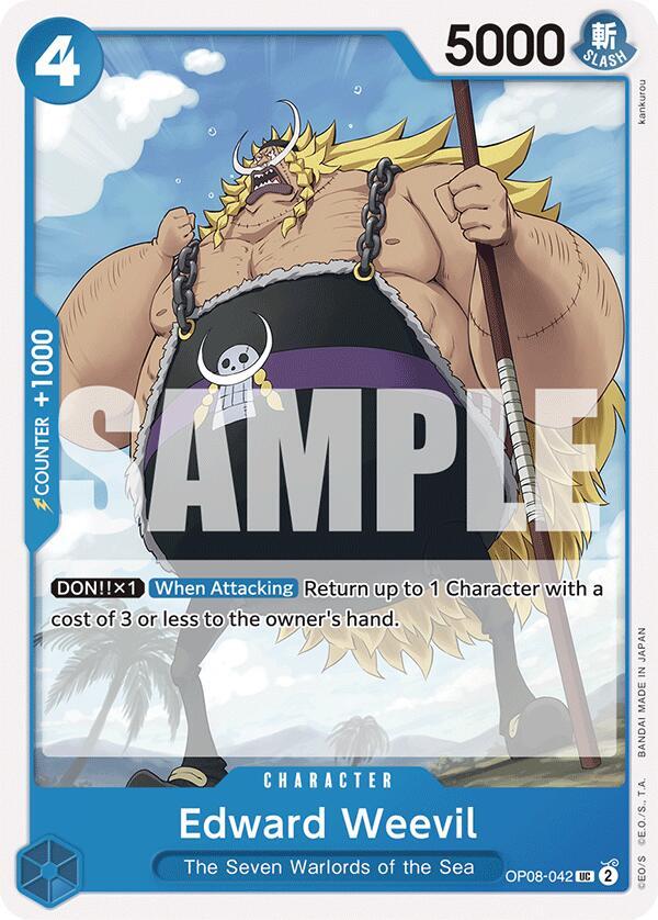 Edward Weevil (Uncommon) - One Piece TCG