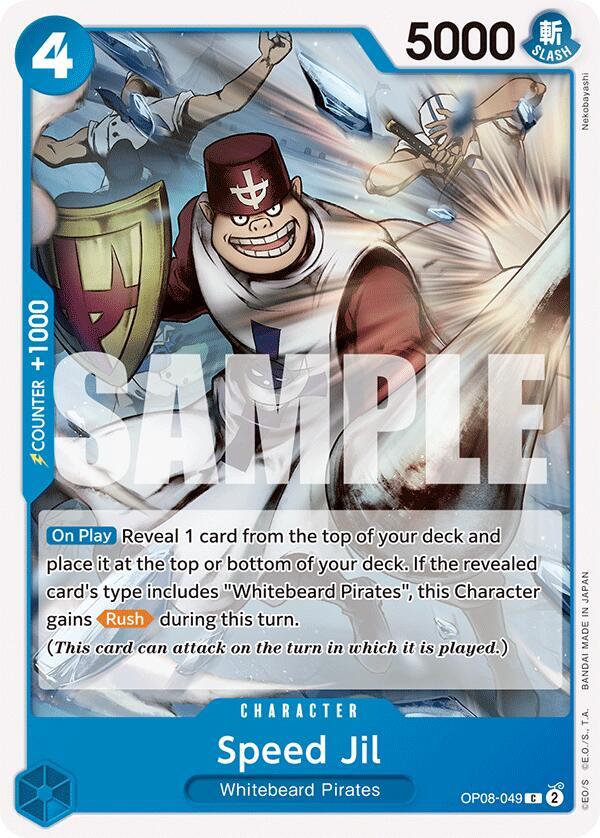 Speed Jil (Common) - One Piece TCG