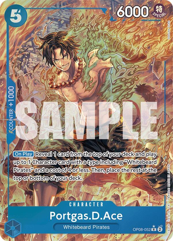 Portgas.D.Ace (Parallel) - Rare - One Piece Card Game