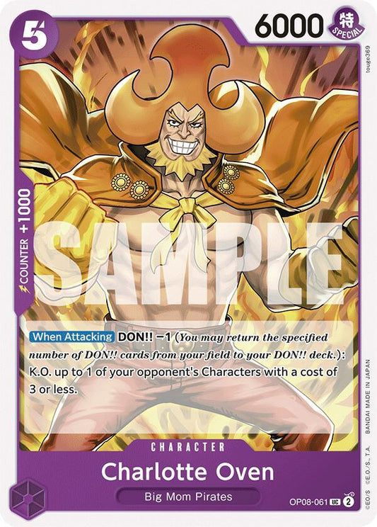 Charlotte Oven (Uncommon) - One Piece TCG