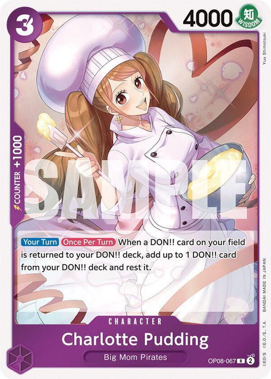 Charlotte Pudding (067) - Rare - One Piece Card Game