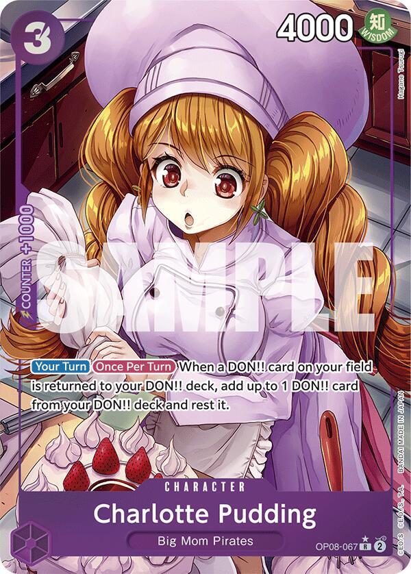 Charlotte Pudding (067) (Parallel) (Rare) - One Piece TCG