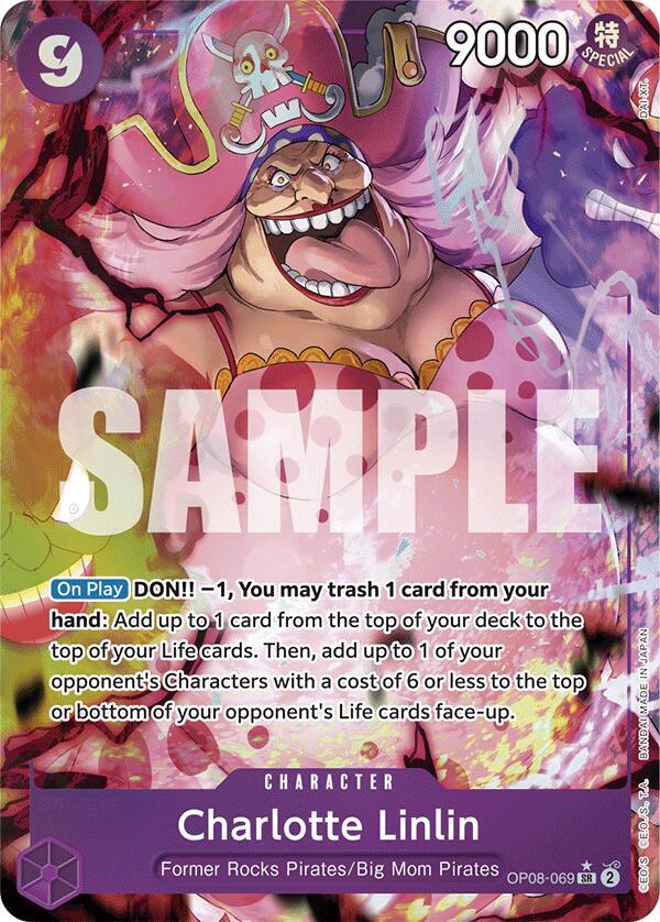 Charlotte Linlin (Parallel) - Super Rare - One Piece Card Game