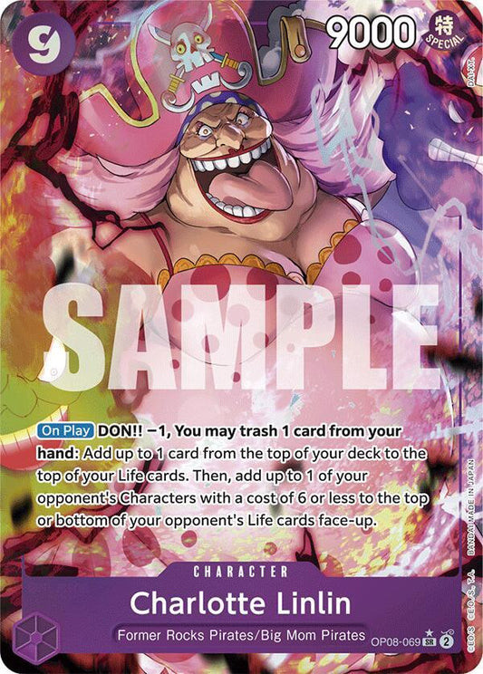 Charlotte Linlin (Parallel) - Super Rare - One Piece Card Game