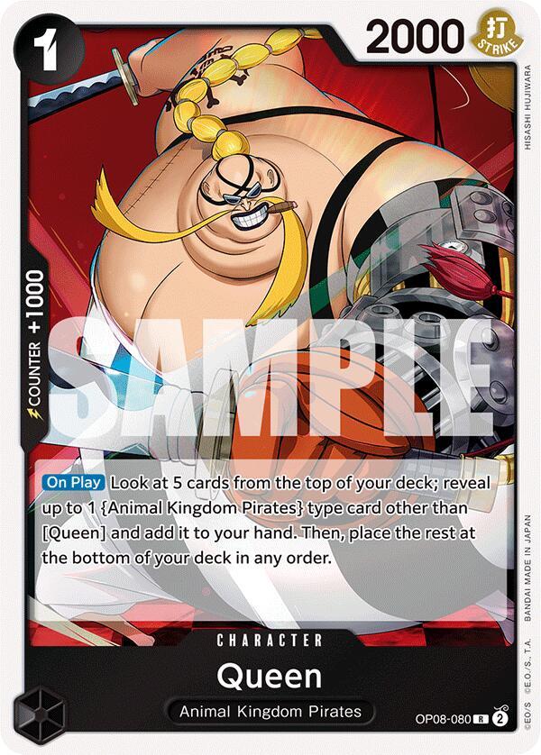 Queen (Rare) - One Piece TCG