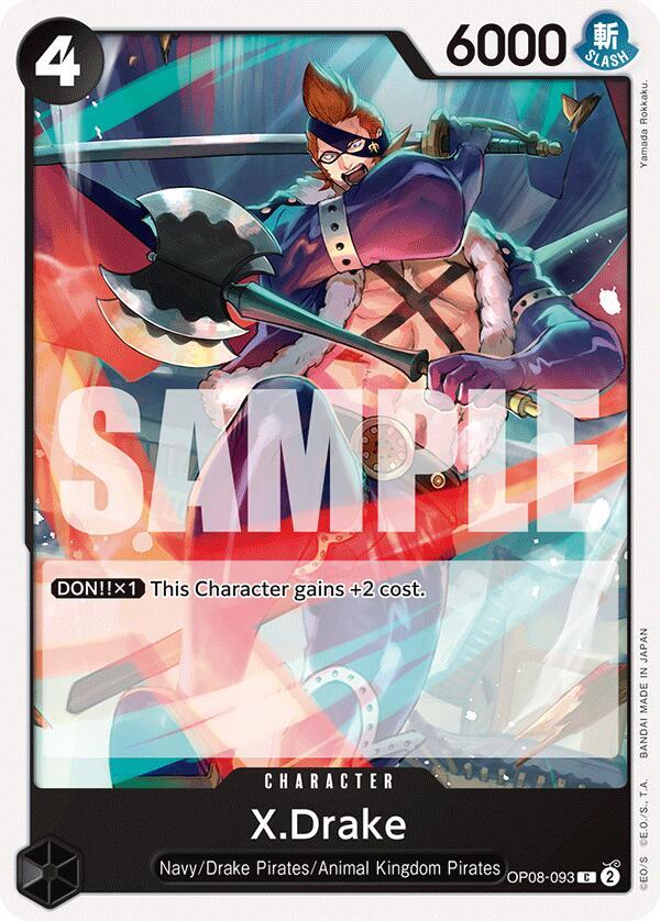 X.Drake (Common) - One Piece TCG