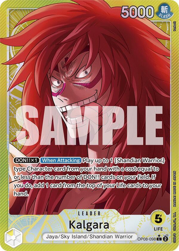 Kalgara (098) (Parallel) - Leader - One Piece Card Game