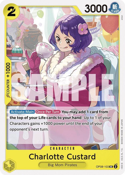 Charlotte Custard - Uncommon - One Piece Card Game