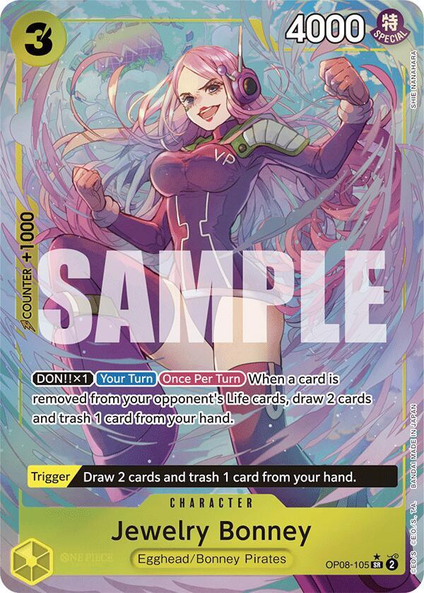 Jewelry Bonney (Parallel) (Super Rare) - One Piece TCG