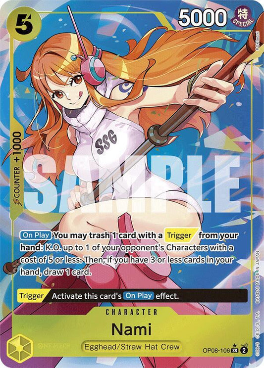 Nami (Parallel) - Super Rare - One Piece Card Game