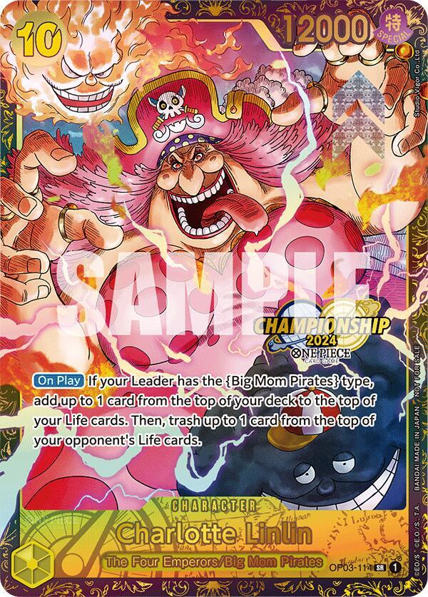 Charlotte Linlin (Championship 2024) - Super Rare - One Piece Card Game