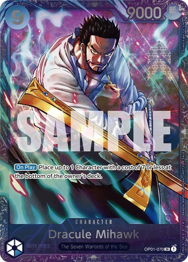 Dracule Mihawk (Treasure Cup 2024) - Super Rare - One Piece Card Game