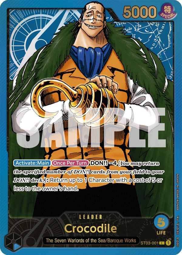 Crocodile (Premium Card Collection -Leader Collection-) - Leader - One Piece Card Game