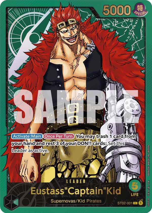 Eustass"Captain"Kid (Premium Card Collection -Leader Collection-) - Leader - One Piece Card Game