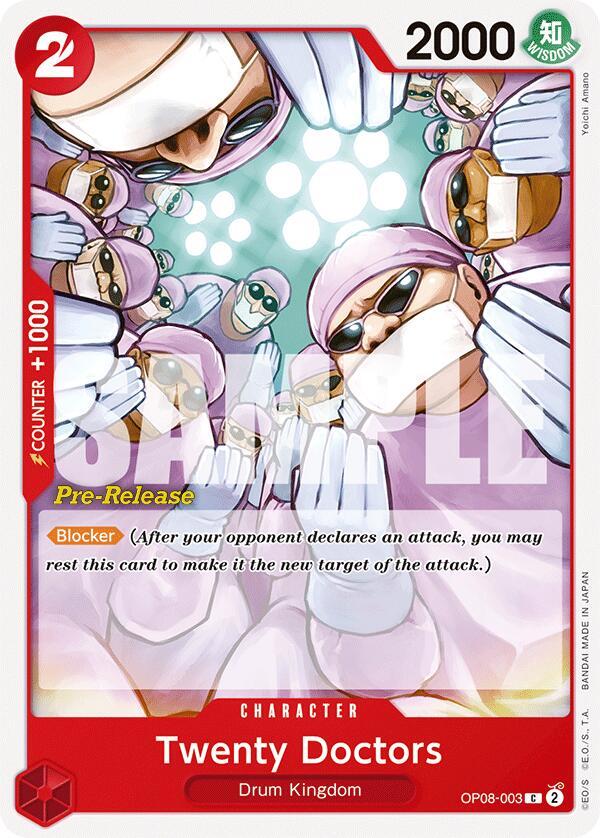 Twenty Doctors (Common) - One Piece TCG