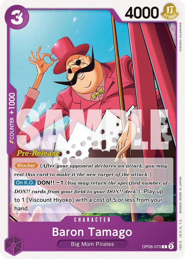 Baron Tamago (Common) - One Piece TCG