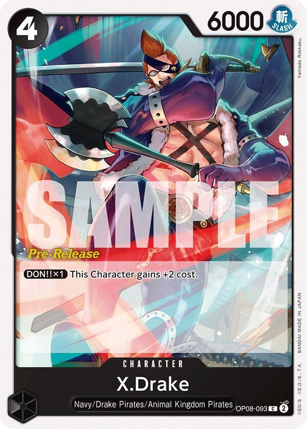 X.Drake (Common) - One Piece TCG