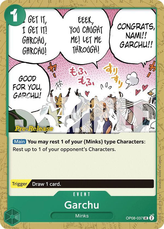 Garchu - Uncommon - One Piece Card Game