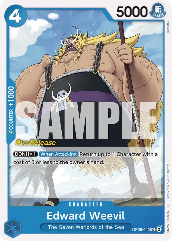 Edward Weevil (Uncommon) - One Piece TCG