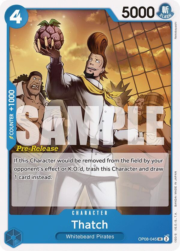 Thatch (Uncommon) - One Piece TCG