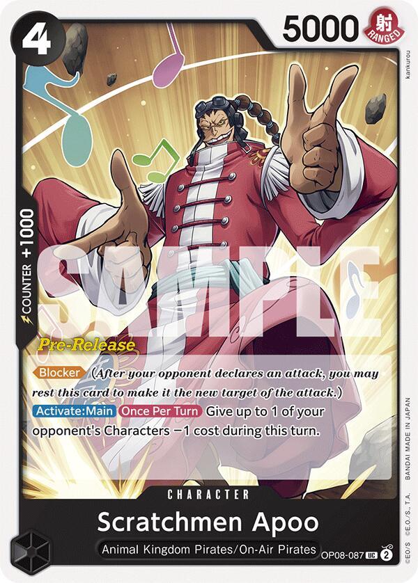 Scratchmen Apoo (Uncommon) - One Piece TCG