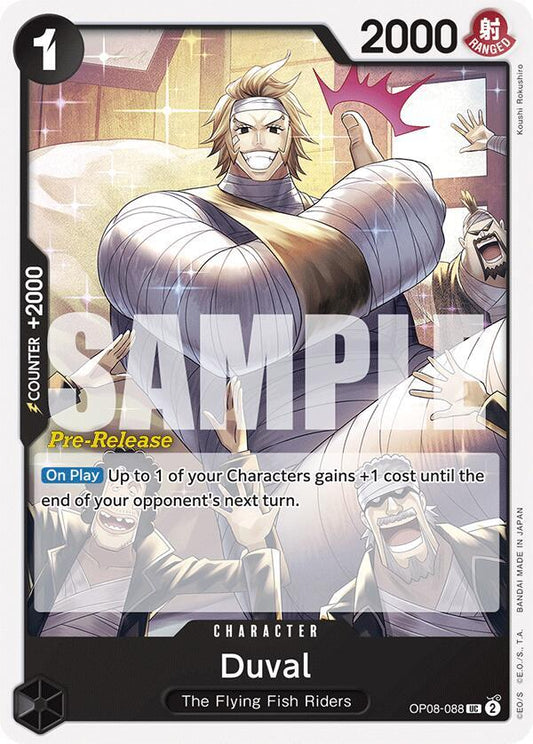 Duval (Uncommon) - One Piece TCG