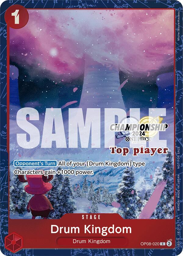 Drum Kingdom (Championship 2024 Top Player Pack) (Common) - One Piece TCG