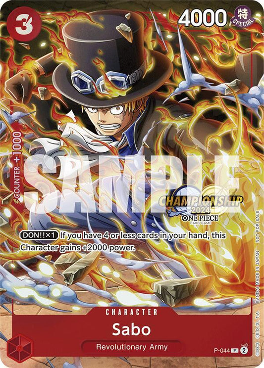 Sabo (CS 2024 Event Pack) - Promo - One Piece Card Game