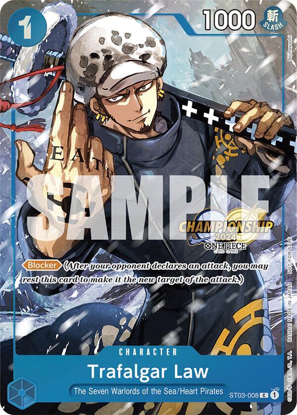 Trafalgar Law - ST03-008 (CS 2024 Event Pack) - Common - One Piece Card Game