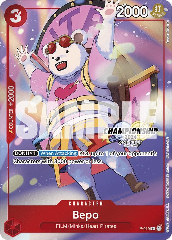 Bepo (CS 2024 Celebration Pack) - Promo - One Piece Card Game