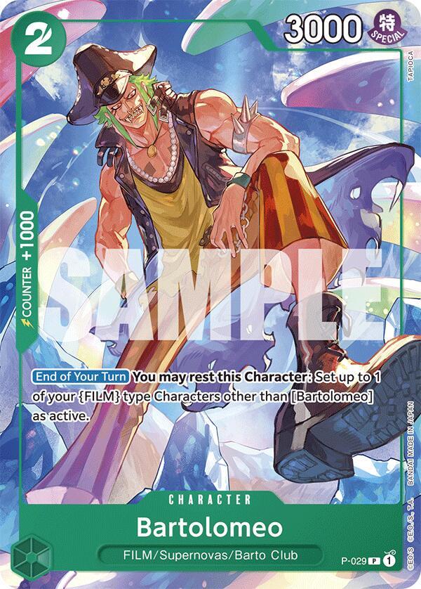 Bartolomeo (Promo) - One Piece TCG